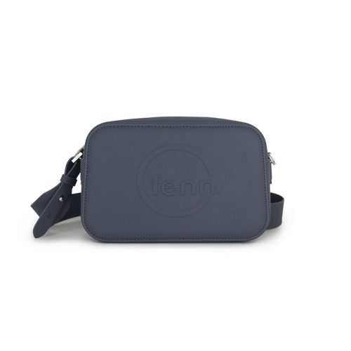 Crossbody - Denim - Silver Zip