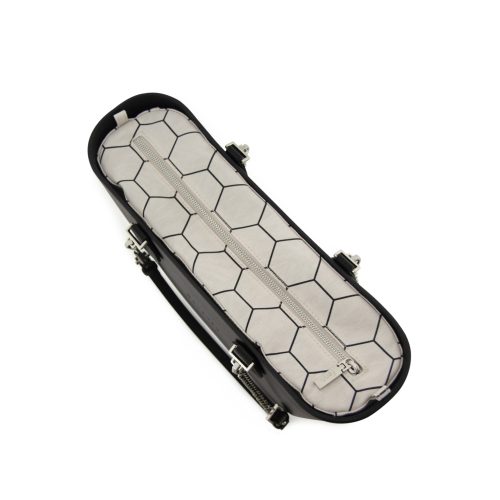 Original Collection - Black - Pattern Inner - Silver Zip - Black/Silver Chain - Image 5