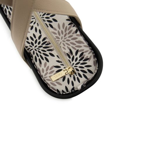Original Collection - Black - Pattern Inner - Gold Zip - Light Stone Flat Handle - Image 3