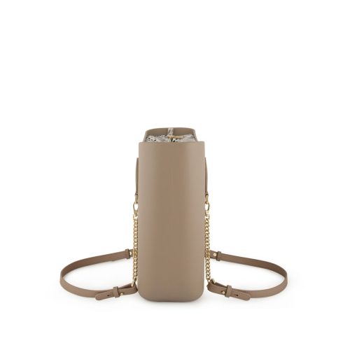 Original Collection - Stone - Pattern Inner - Gold Zip - Light Stone/Gold Chain - Image 5