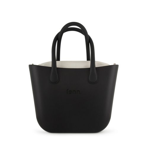 Original Collection -Black-Bone-Silver Zip-Black Round Handles