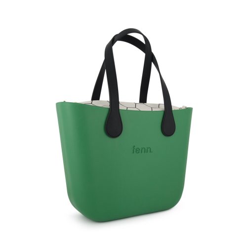 Alternative view of Original Collection -Rainleaf Green-Pattern-Gold Zip-Black Flat Hanles