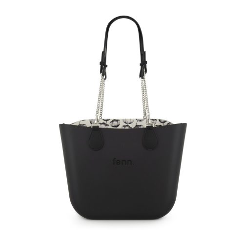 Original Collection – Black-Pattern Inner-Silver Zip-BLACK/SILVER CHAIN - Image 5