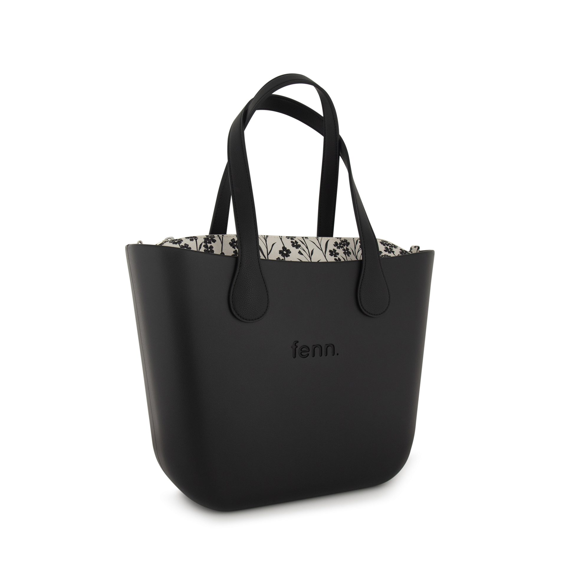 Original Collection- Black-Pattern Inner-Silver Zip-Black Flat Handle - Image 2