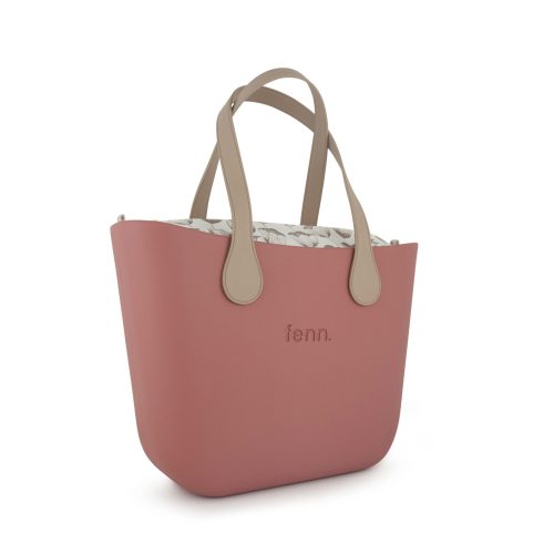 Alternative view of Original Collection -Pink-Pattern Inner-Gold Zip-LIGHT STONE Flat HandleS