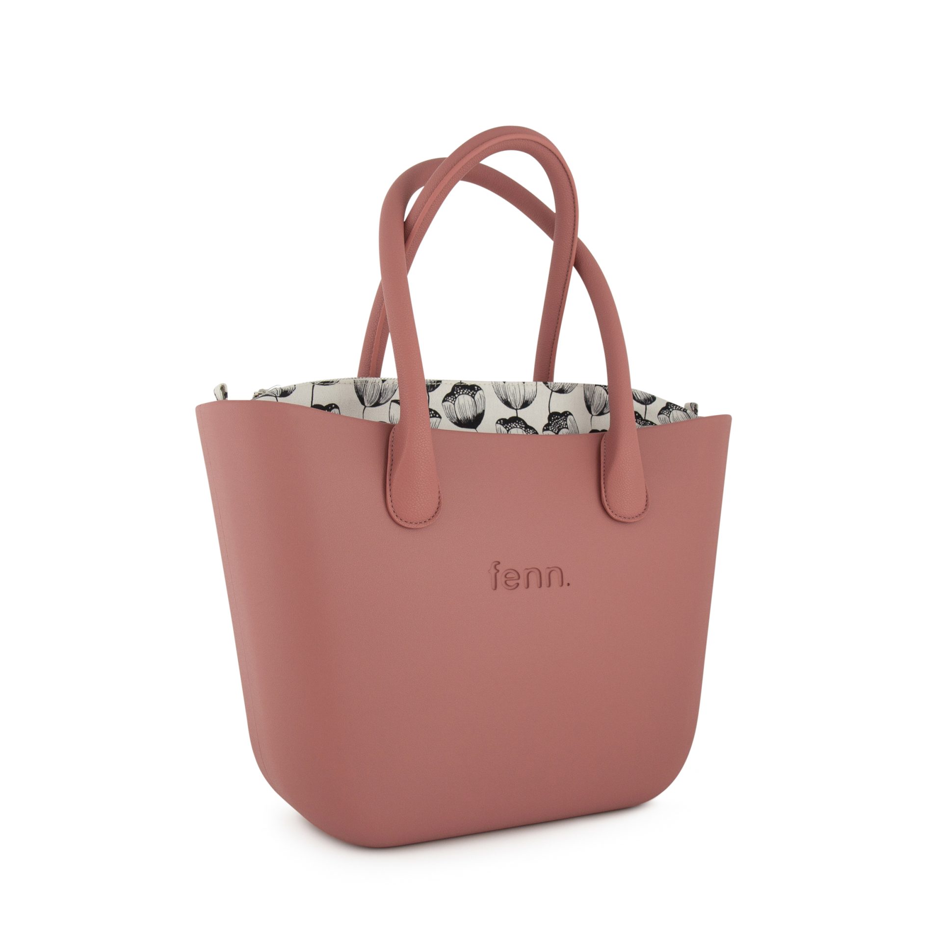 Original Collection -Pink-Pattern Inner-Silver Zip-PINK Round