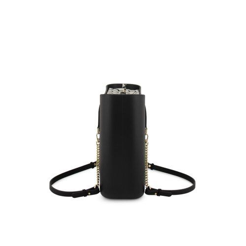 Original Collection-Black-Pattern Inner-Gold Zip-Black/Gold Chain - Image 3