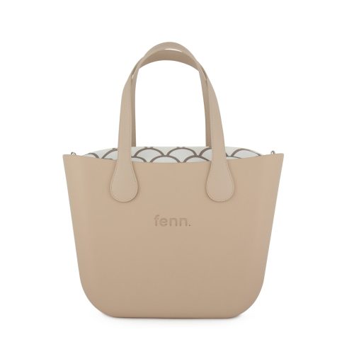 Original Collection -Sand-Pattern Inner-Gold Zip-Sand Flat Handle