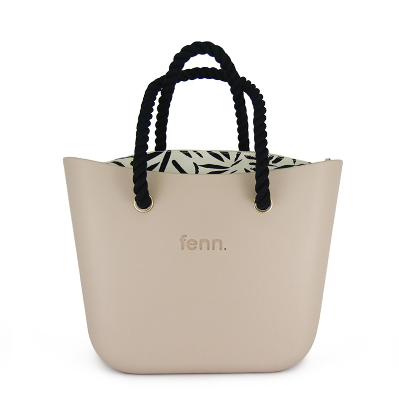 Original Collection - Sand - Pattern 2 Inner - Gold Zip - Black Rope