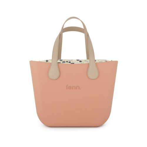 Original Collection - Musk Pink - Pattern Inner - Silver Zip - Light Stone Flat Handle