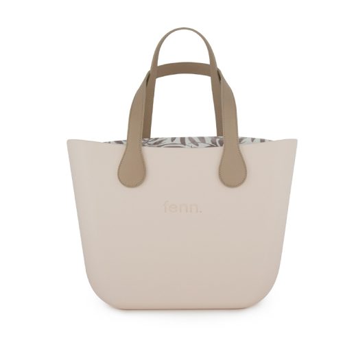 Original Collection - Nude - Pattern Inner - Gold Zip - Light Stone Flat Handle