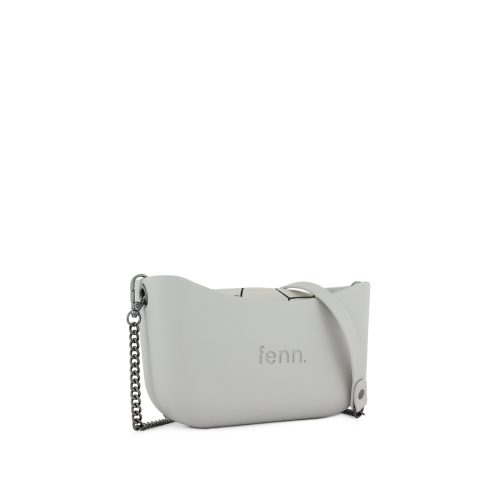 Alternative view of Classic Collection- Ice Grey-Pattern Inner-Gun Metal Zip-Grey/Gun Metal Chain