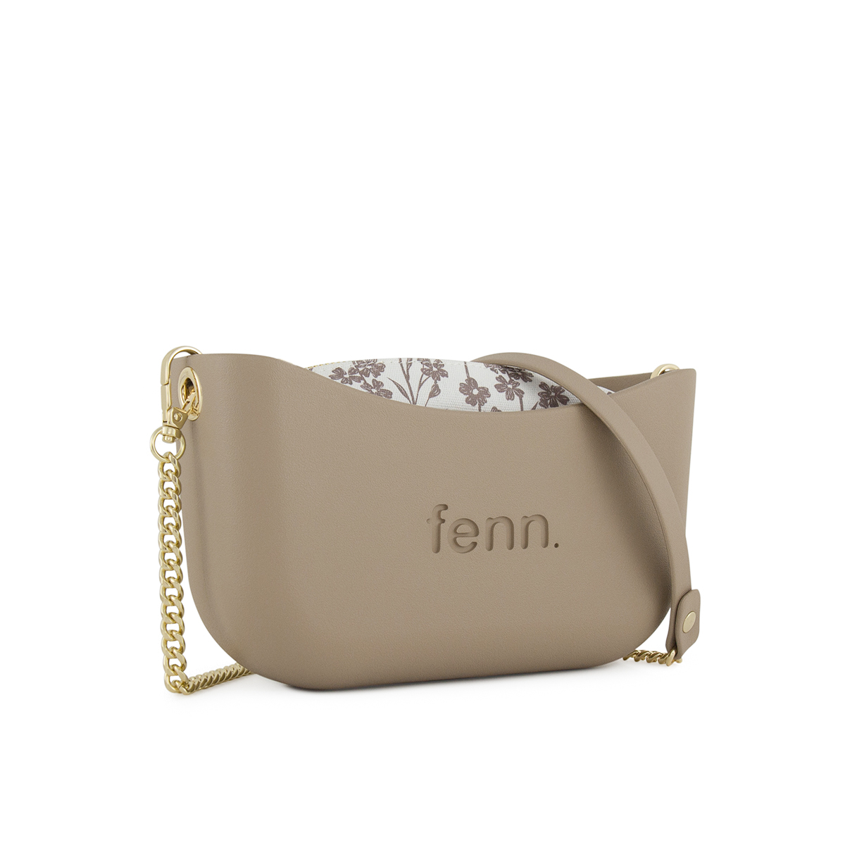 Classic Collection -Stone-Pattern Inner-Gold Zip-Stone/Gold Chain - Image 2