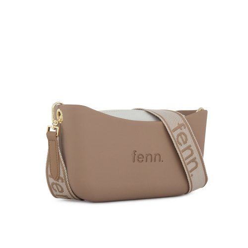 Alternative view of Classic Collection -Cappuccino-Bone Inner -Gold Zip - Tan/Bone Canvas Strap