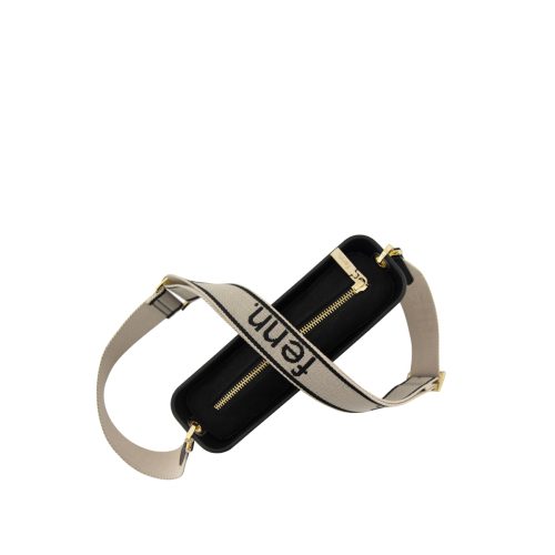 Classic Collection – Black-Black Inner-Gold Zip- Adjustable Canvas Strap - Image 6