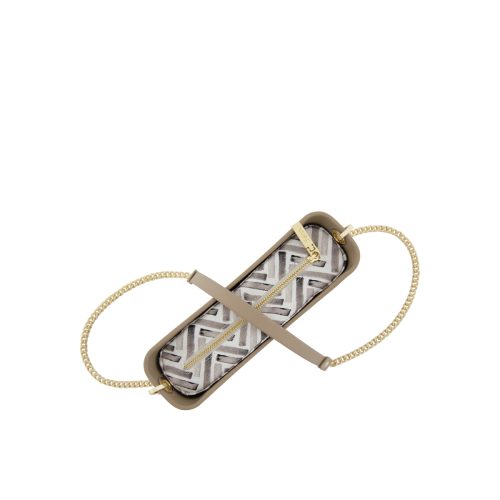 Classic Collection – Stone-Patern Inner-Gold Zip-Chain Strap - Image 3