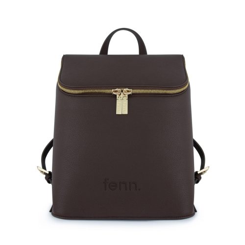 Backpack – Chocolate – Gold Zip