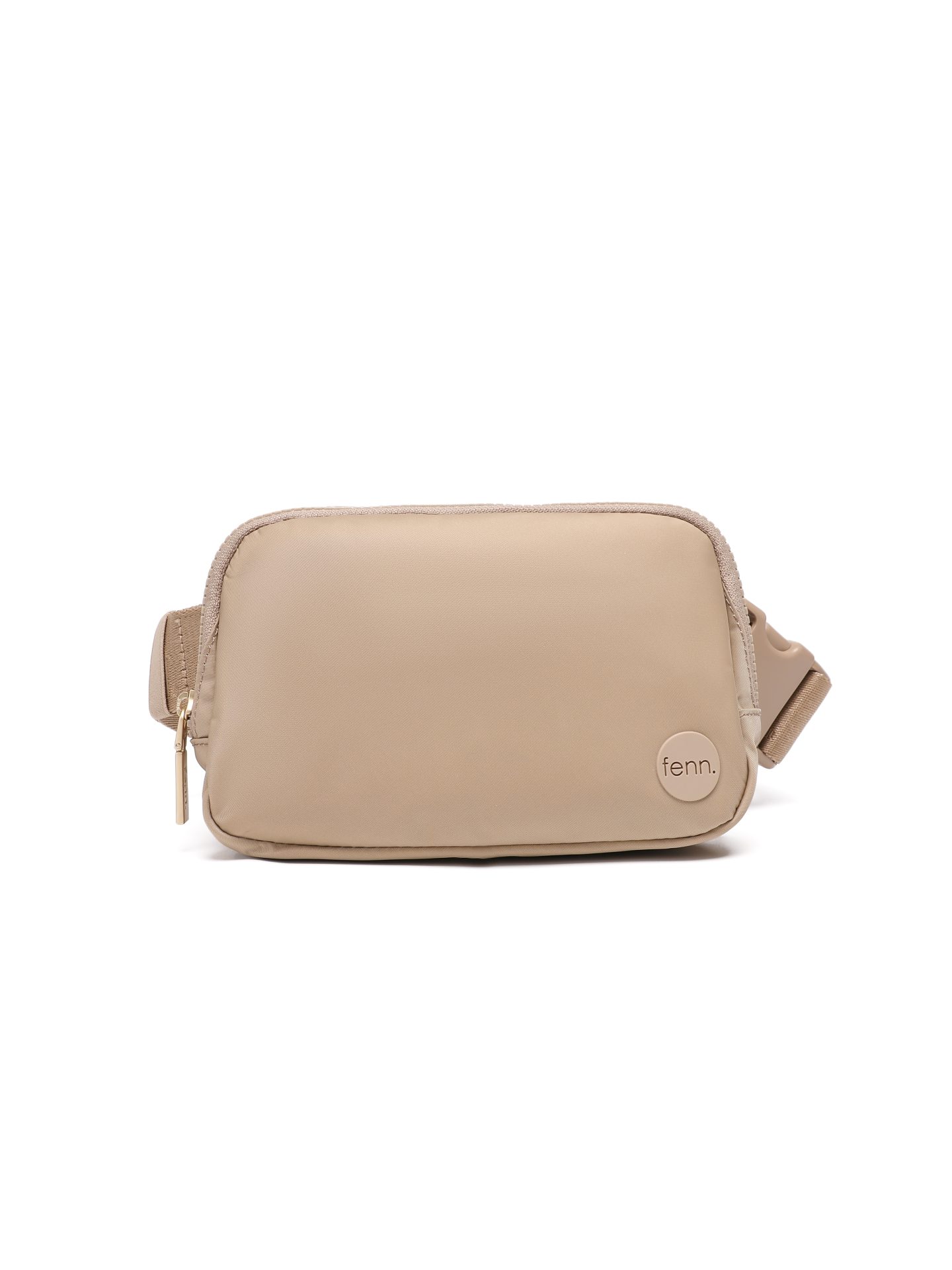Belt Bag - Stone - Gold Trim
