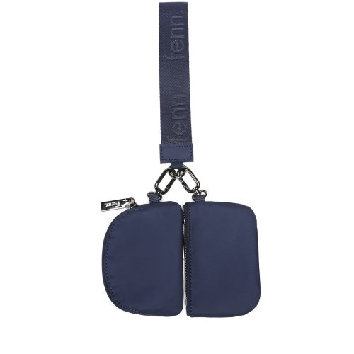 Alternative view of Dual Pouch - Navy - Gun Metal Trim