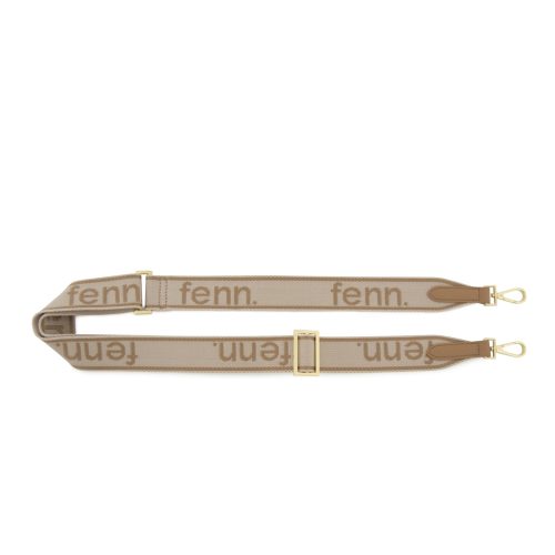 messenger strap-TAN/bone gold Trim - Image 4