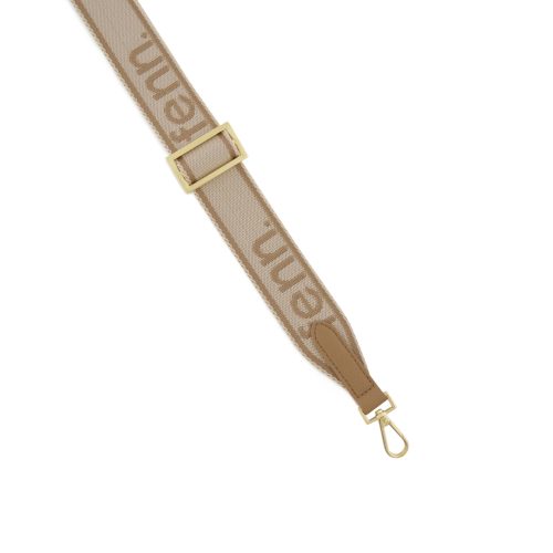 messenger strap-TAN/bone gold Trim - Image 3
