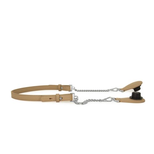 Chain Collection Straps – Light Tan – Silver Chain - Image 7