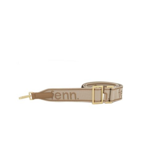 Tan/ Bone Strap – Gold Trim - Image 4