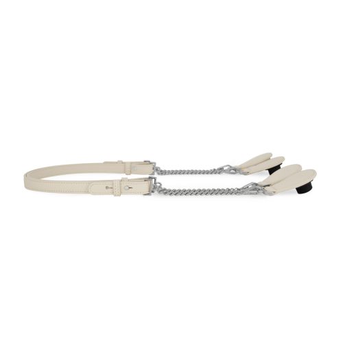 Alternative view of Petite Handles - Champagne / Silver Chain