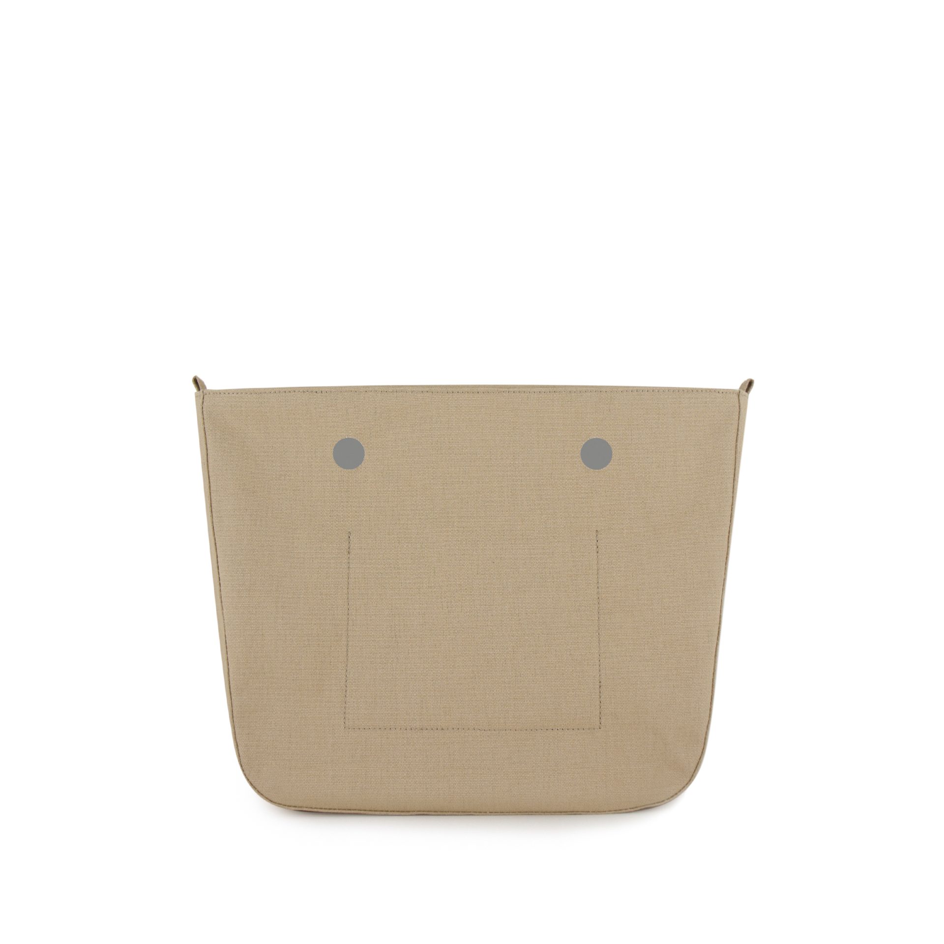Original Inners – Light Coffee Inner – Silver Zip