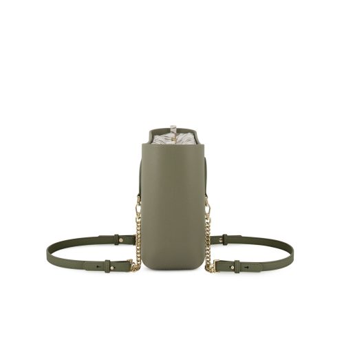 Petite -Watercress-Pattern Inner-Gold Zip-Watercress/Gold Chain - Image 3