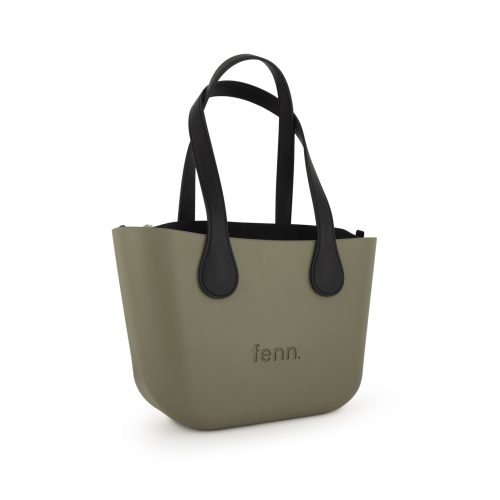Alternative view of Petite - Watercress-Black Inner-Silver Zip-Black Flat Handles