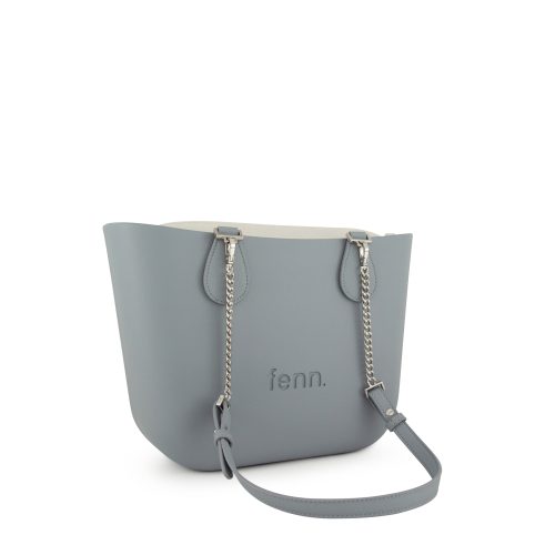 Petite -Blue Haze -Bone Inner-Silver Zip-Blue Haze/Silver Chain - Image 5