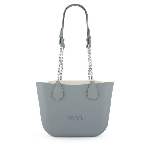Alternative view of Petite -Blue Haze -Bone Inner-Silver Zip-Blue Haze/Silver Chain