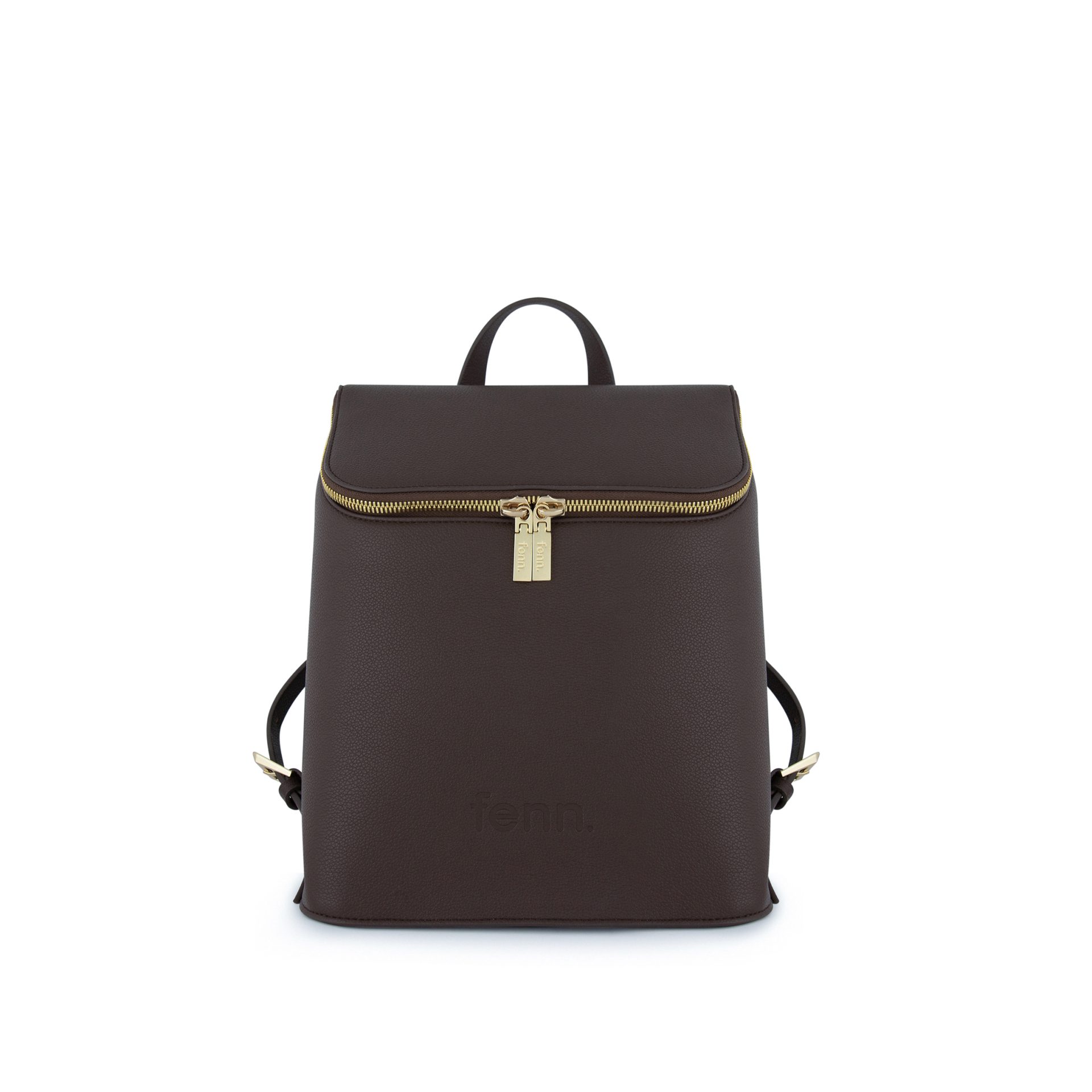 Backpack – Chocolate – Gold Zip